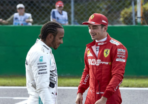 Leclerc: ''Overweeg dankzij Hamilton om veganist te worden''