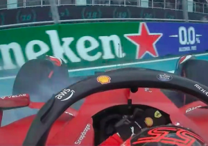 VÍDEO: Revive el trompo de Carlos Sainz en Miami