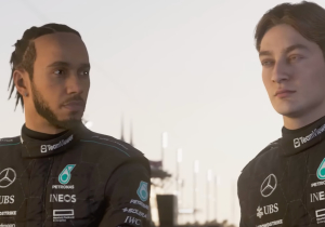 Then vs now - Hamilton's F1 24 and F1 2012 video game faces compared