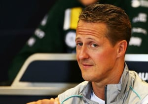 Schumacher 'senses' those near him