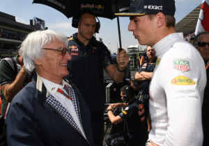 Ecclestone: "Verstappen is te goed voor Ferrari en Mercedes"