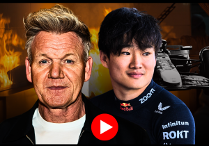 Yuki Tsunoda stunned by Gordon Ramsay after losing car in hilarious video