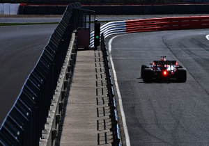 Red Bull take to the track for a Silverstone filming day