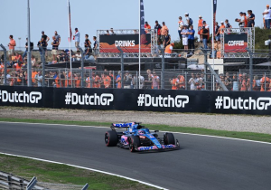 Alonso enthousiast over Zandvoort: ''Het is als een achtbaan''
