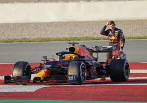Verstappen over spins in Barcelona: ''Jullie hadden iets nodig om over te praten toch?''