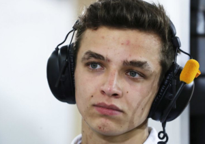 Lando Norris na F1-test: "Eerste keer voor mij in de regen"
