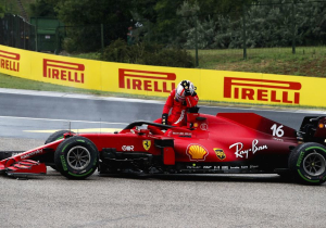 Leclerc critical of Stroll after "s**t" lap one crash