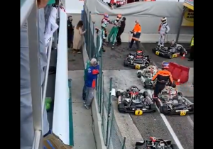 Brawling karter Corberi quits motorsport for life after "disgraceful act"