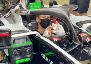 Grosjean stapt voor het eerst in zijn F1-auto sinds ongeluk