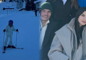 Verstappen geniet samen met Piquet en Penelope van welverdiende skivakantie