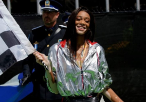 Winnie Harlow NOT to blame for flag blunder, FIA confirm
