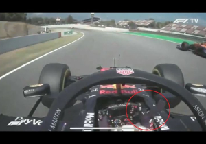Verstappen zwaaide naar Norris terwijl hij hem op een ronde zette