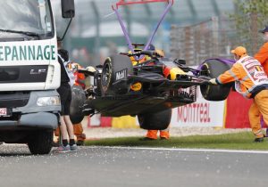 Honda na crash Verstappen: "Vanavond uitgebreid naar zijn motor kijken"