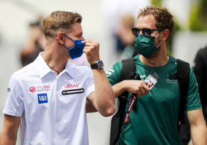 Vettel hails Schumacher work ethic and "incredible job" in rookie season