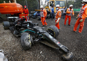Masi sluit te vroeg toestaan DRS uit als oorzaak voor crash Bottas en Russell