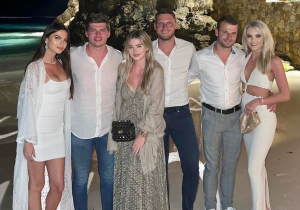 In beeld: Zo hebben Verstappen en andere Formule 1-coureurs Oud en Nieuw gevierd