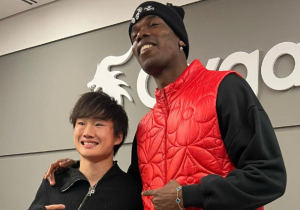 Gasly 'jealous' as Yuki Tsunoda poses with Pogba at Juventus game