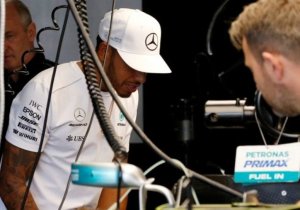 Hamilton vindt inhalen lastig: 'In de GP2 was dit eenvoudiger'
