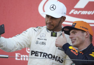 Hamilton: 'Verstappen bleef maar doorgaan'