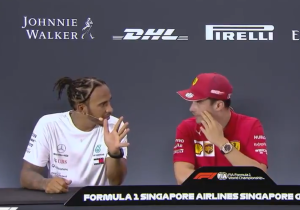 Leclerc: An honour to receive praise from Hamilton