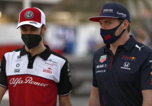 Verstappen stak Giovinazzi een hart onder de riem: 'Ik waardeer het echt enorm'