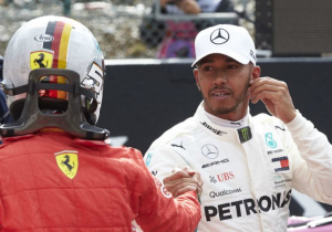 Hamilton: 'Vettel weet dat de dominantie geen geluk is'