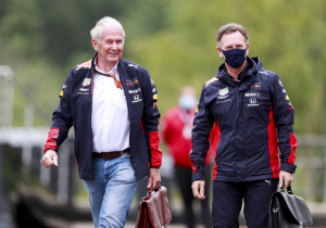 Marko kritisch op Hamilton en Mercedes: 'Voerden een show op in Monza'