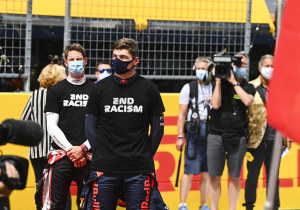 Grosjean krijgt waarschuwing van stewards en verwijst naar Verstappen
