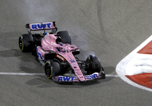 El duelo de Fernando Alonso y Esteban Ocon en el circuito de Jeddah