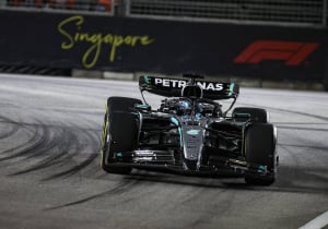 Mercedes haalde nieuwe voorvleugel na één uur van W17, maar keert ermee terug in Austin