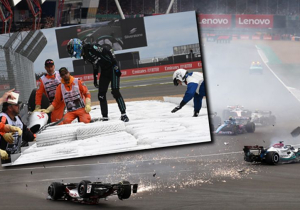 Russell over horrorcrash met Guanyu: "Ik ging direct kijken of hij oké was"