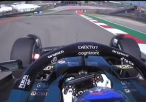 Problemas en Aston Martin, Stroll abandona la FP1 y el auto de Alonso se incendia