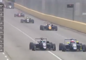 F3 Macau: Ticktum wint, leiders crashen in allerlaatste bocht