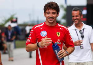 Leclerc over keuze voor slicks in de regen: "Het leek best droog te zijn"