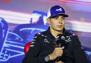 Ocon: "No hay ningún punto en el que el neumático completamente mojado sea mejor, es más lento"