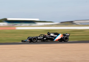 Alpine Academy prospect completes over 100 Silverstone laps in F1 test
