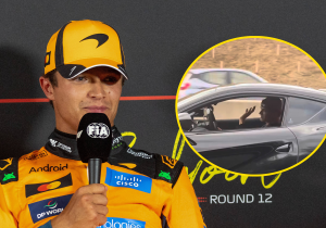 Fan ziet Norris op Engelse snelweg rondscheuren in Ferrari: 'Dat is Lando Norris!'