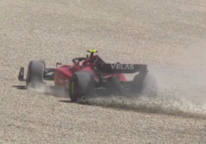 GP de España: Trompo de Carlos Sainz