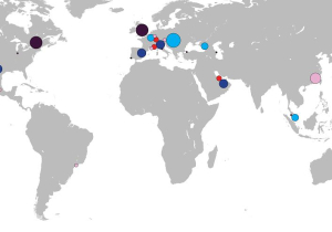 Hamilton’s incredible world victory map