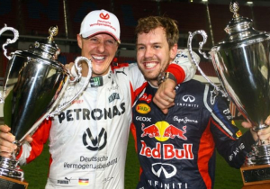 Sebastian Vettel: 'Michael Schumacher had volledige controle'