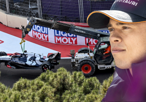 De Vries baalt van zichzelf na DNF in Azerbeidzjan: "Was mijn eigen fout"