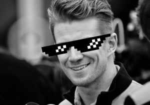 Nico Hülkenberg: 'Giovinazzi zat nog met zijn hoofd bij de meiden van gisteravond'