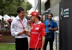 Vettel taking steps to keep racing license after Wolff talks