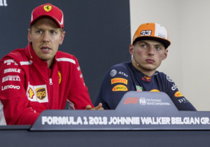 Verstappen verwacht gevecht met Vettel: "Ga mijn positie verdedigen"
