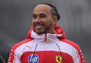 Is this Ferrari's year? Lewis Hamilton all smiles after Barcelona shakedown