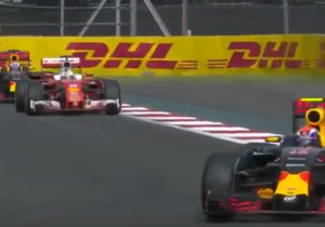 VIDEO: Het gevecht tussen Verstappen en Vettel tijdens GP Mexico 2016