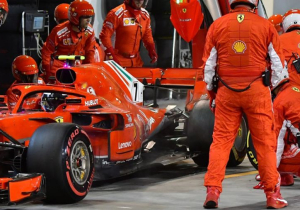 Ferrari beboet voor pitstop-incident