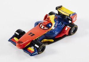 Checo Pérez, en el equipo de Rayo McQueen