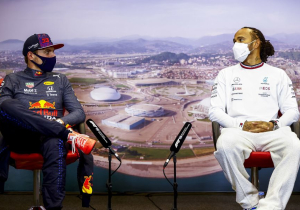 Verstappen met niets dan lof voor Hamilton: "Erg blij met tegen wie ik race op dit moment"