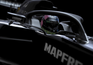 Renault stuurt nieuwe auto naar buiten in Barcelona